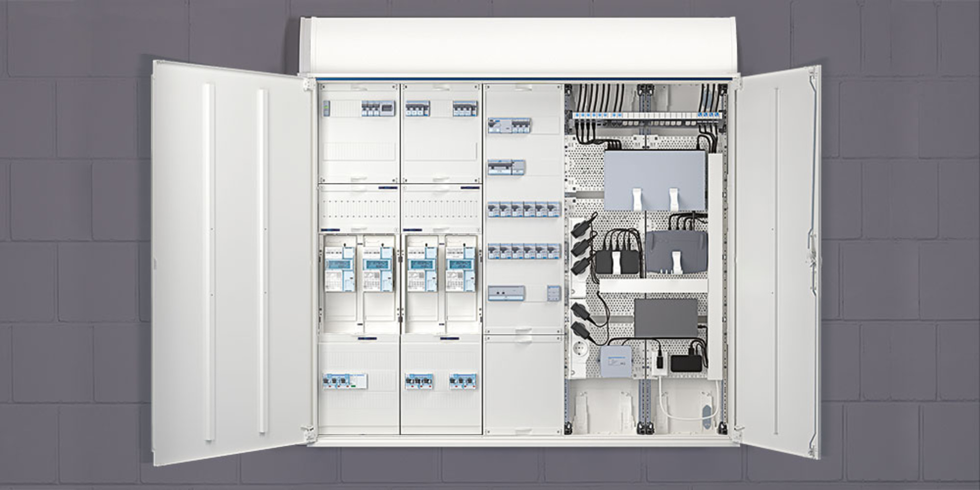 Technikzentrale bei Pirc-Elektrotechnik GmbH in Flacht