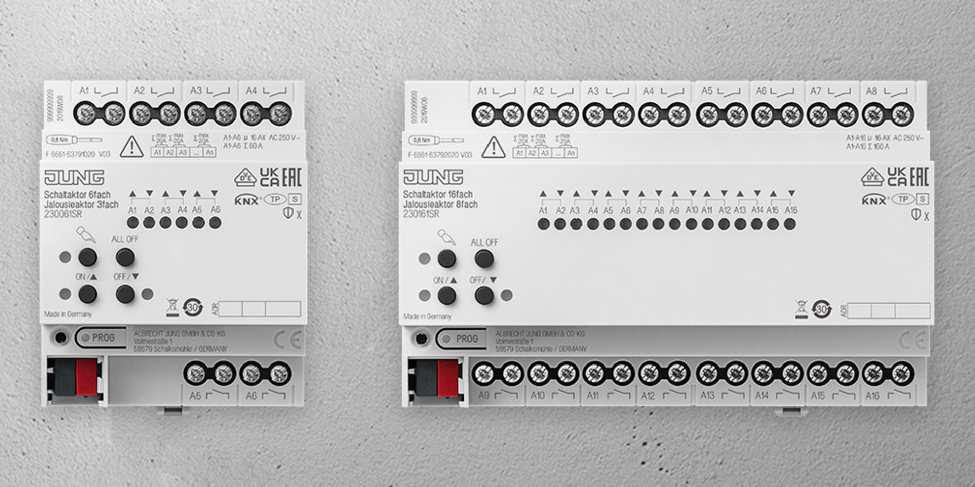 KNX Schalt- und Jalousieaktoren bei Pirc-Elektrotechnik GmbH in Flacht
