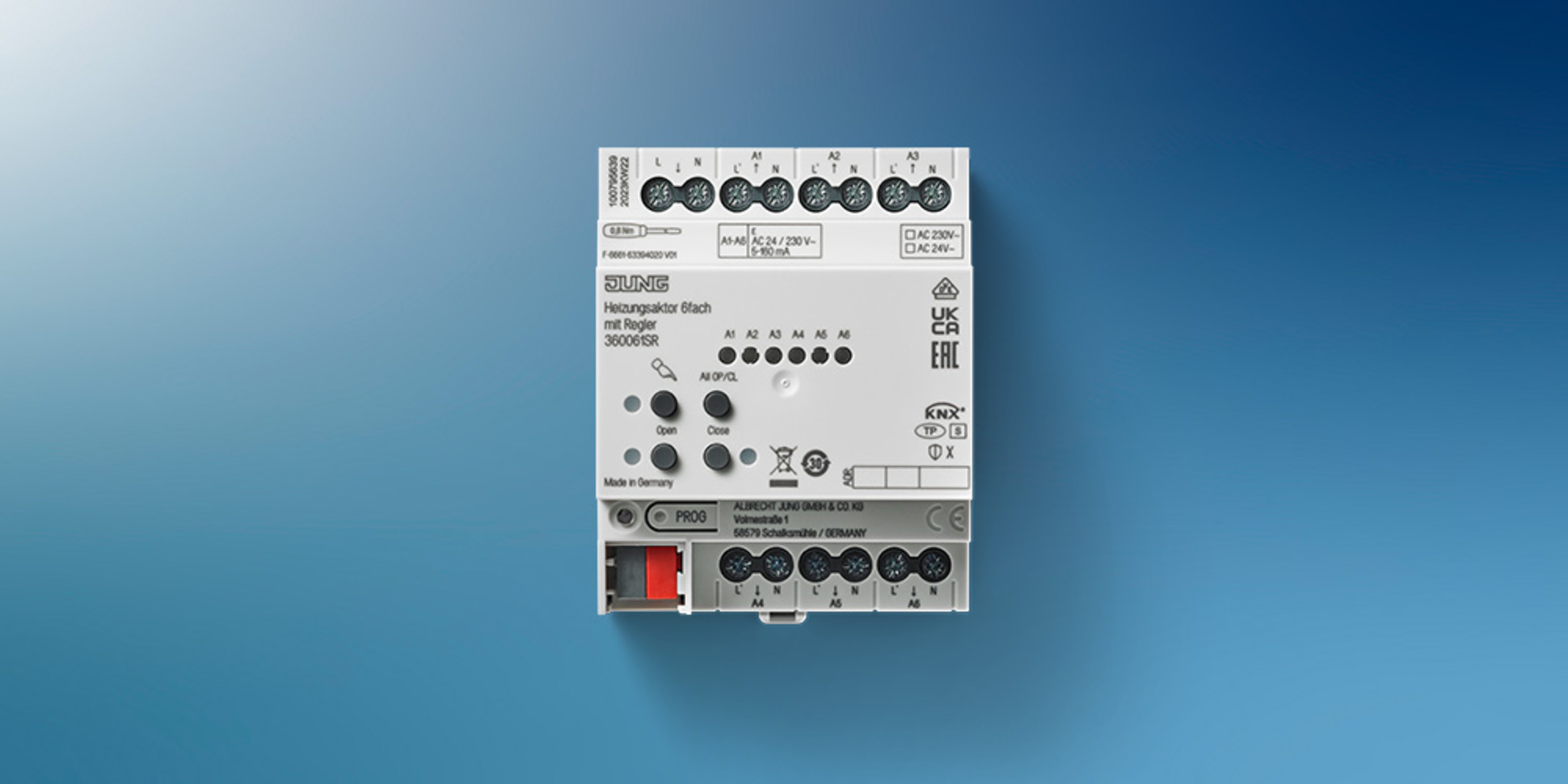 KNX Heizungsaktor 6-fach bei Pirc-Elektrotechnik GmbH in Flacht
