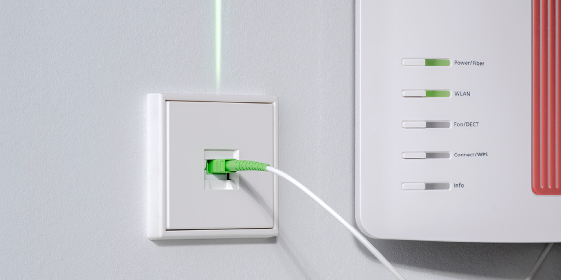 Die neuen Glasfaser-Anschlussdosen bei Pirc-Elektrotechnik GmbH in Flacht