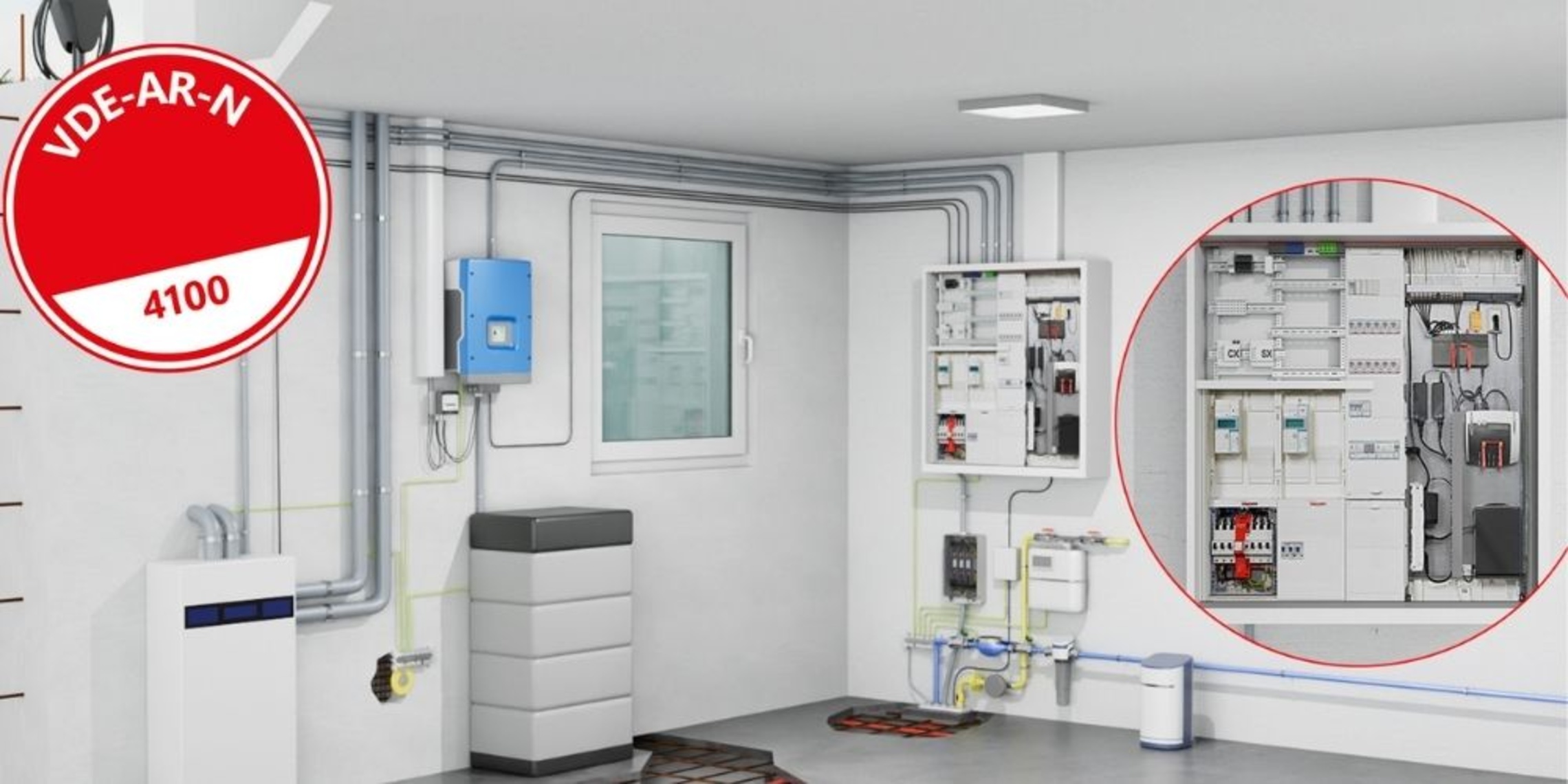 Schutz für Hausanschluss, Zähler, Unterverteilung bei Pirc-Elektrotechnik GmbH in Flacht